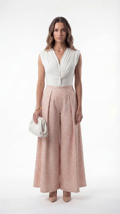 Velia Bambi Print Palazzo