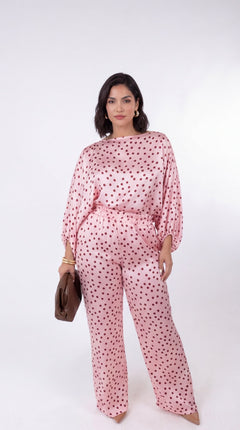 Althea Polka Dot Pants Set