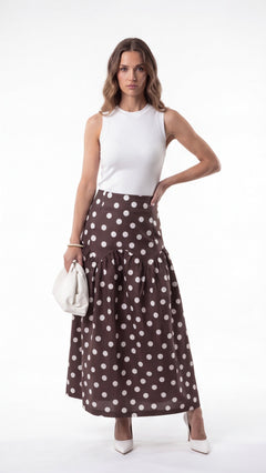 Cove Polka Dot Skirt