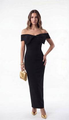 Valeo Midi Bow Dress
